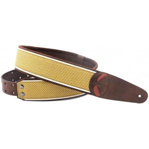 8401070310358 Mojo Tweed Brown Ремень для гитары, RightOn Straps