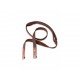 8401120020350 Classical-Dual-Hook Brown Ремень для классической гитары, RightOn Straps