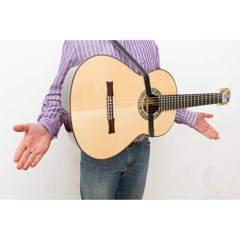 8401120020350 Classical-Dual-Hook Brown Ремень для классической гитары, RightOn Straps