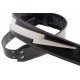 8419612000667 Mojo Bolt II Silver Glitter Ремень для гитары, текстиль/синтетика, RightOn Straps
