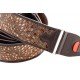 8419612000803 Talisman Alien Brown Ремень для гитары, текстиль/синтетика, коричневый, RightOn Straps