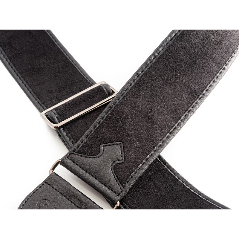 8419612000971 Talisman Divine Black Ремень для гитары, текстиль/синтетика, черный, RightOn Straps