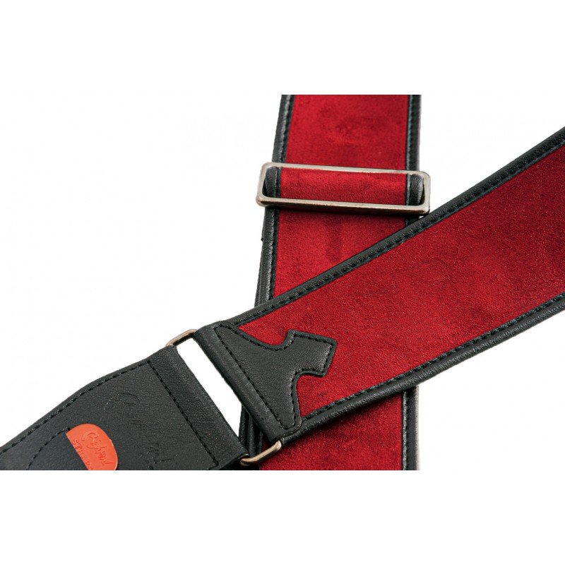 8419612000995 Talisman Divine Red Ремень для гитары, текстиль/синтетика, красный, RightOn Straps