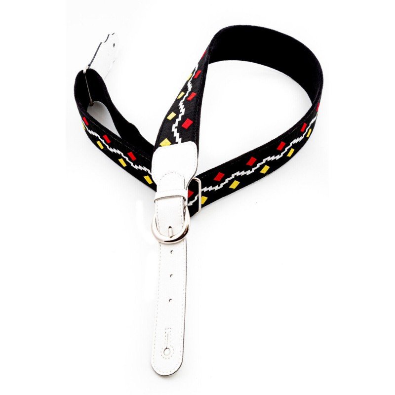 8419612001701 Standard Plus Legend Get Back Black Ремень для гитары, RightOn Straps 8419612001701 Standard Plus Legend Get Back Black Ремень для гитары, RightOn Straps