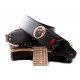 8419612002401 Groove Old School Panther Black Ремень для гитары, текстиль/синтетика, RightOn Straps