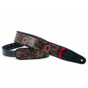 8436612540634 Mojo Crunch Ремень для гитары, текстиль/синтетика, черный, RightOn Straps 8436612540634 Mojo Crunch Ремень для гитары, текстиль/синтетика, черный, RightOn Straps