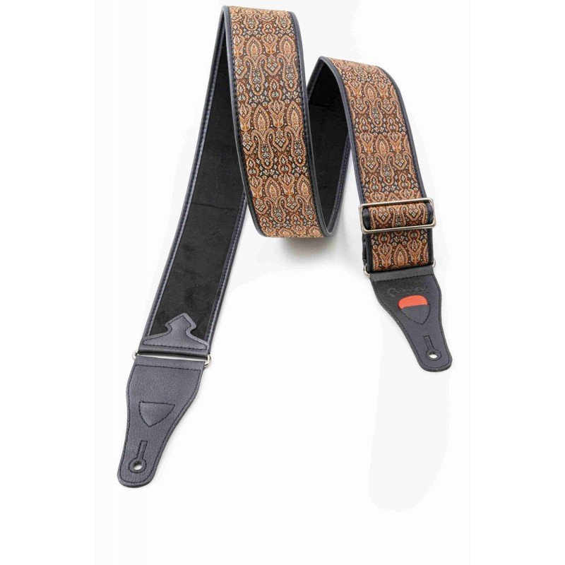 8436612540757 Talisman Cordoba Ремень для гитары, текстиль/синтетика, коричневый, RightOn Straps