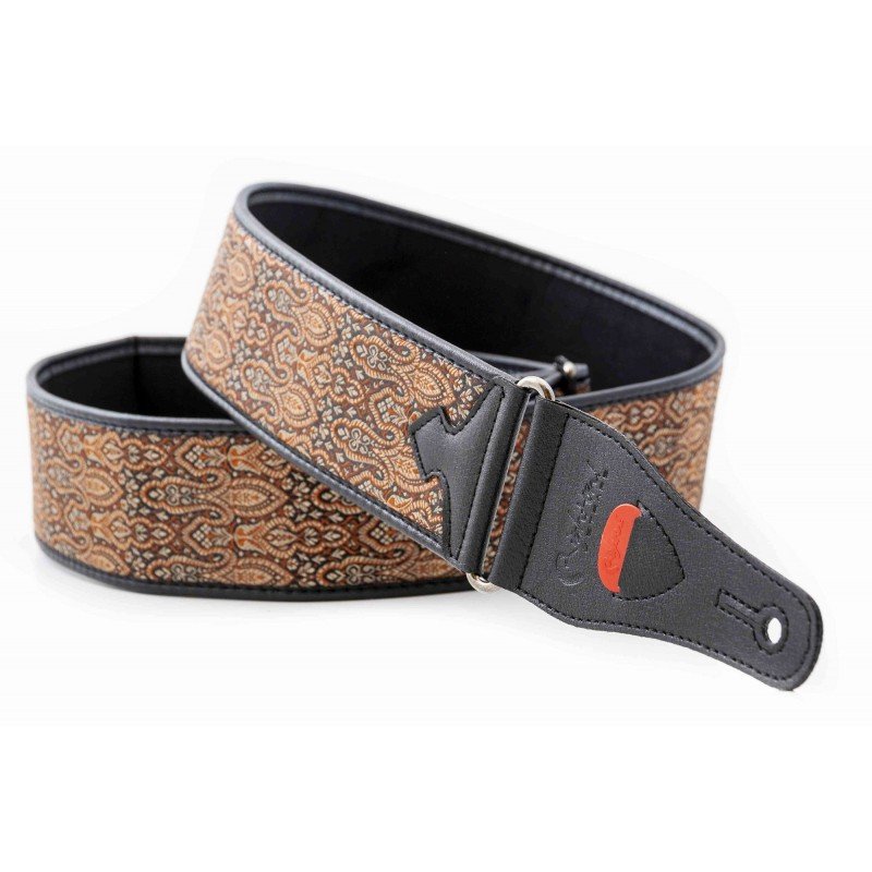 8436612540757 Talisman Cordoba Ремень для гитары, текстиль/синтетика, коричневый, RightOn Straps