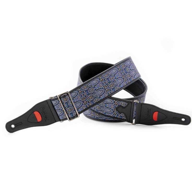 8436612540771 Talisman Cordoba Blue Ремень для гитары, текстиль/синтетика, синий, RightOn Straps