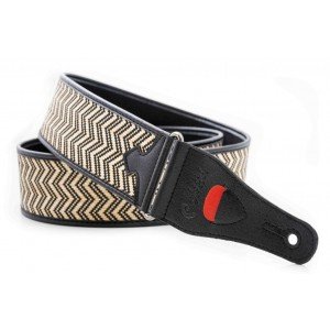 8436612540801 Talisman Victoria Ремень для гитары, текстиль/синтетика, бежевый, RightOn Straps