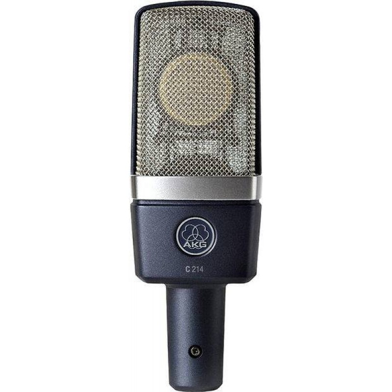 AKG C214 микрофон конденсаторный кардиоидный, с мембраной 1', 20-20000Гц, 20мВ/Па