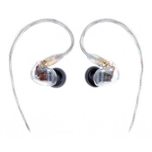 SHURE SE535-CL-EFS наушники внутриканальные (наушники вставные), три драйвера, прозрачные