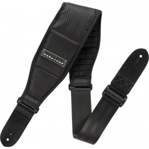 BWS90 BASS GUITAR STRAP ремень для бас-гитары, цвет - чёрный