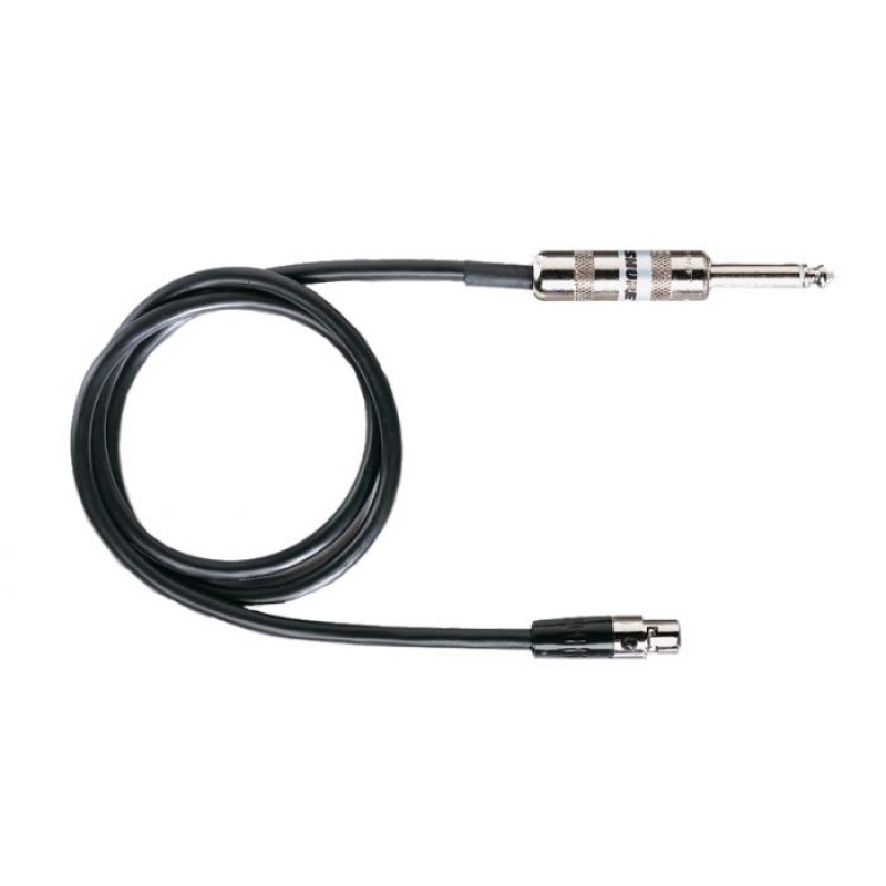 SHURE WA302 Инструментальный кабель мини TA4F/6,3 мм Jack, 0,75 м