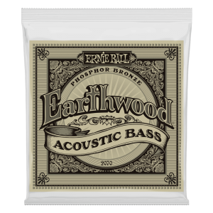 ERNIE BALL 2070 Earthwood Phosphor Bronze Acoustic Bass Strings - 45-95 Gauge