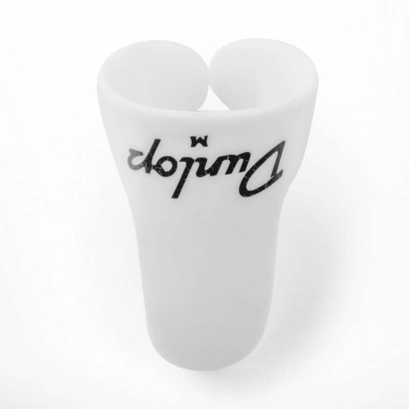 9011R Медиаторы на палец 12шт, средние, белые, Dunlop