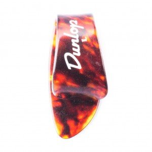 9023R Медиаторы на большой палец 12шт, большие, пестрые, Dunlop