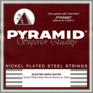 977100 Nickel Plated Комплект струн для 5-струнной бас-гитары, никелированные, 40-140, Pyramid