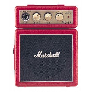 MARSHALL MS-2R MICRO AMP (RED) микрокомбо, 1 Вт MARSHALL MS-2R MICRO AMP (RED) микрокомбо, 1 Вт