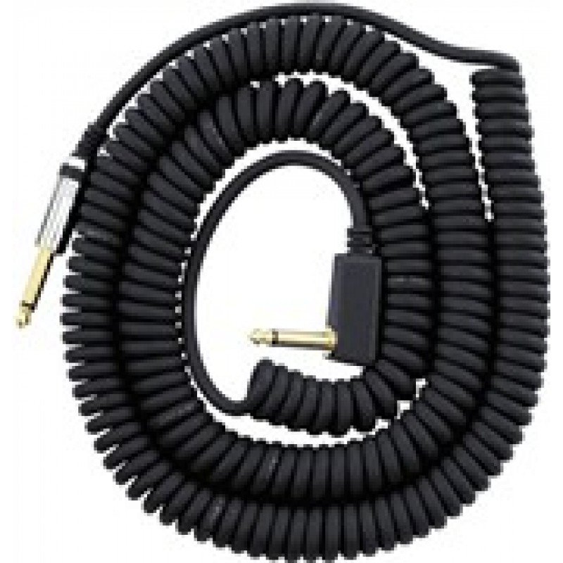 VOX Vintage Coiled Cable VCC-90BK гитарный кабель, чёрный