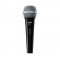SHURE SV100-A микрофон динамический вокально-речевой с выключателем и кабелем (XLR-6.3 мм JACK), черный, серебристая сетка