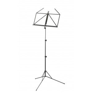 K&M 10100-013-55 пюпитр складной, высота 650-1225 мм, размер 'стола' 430х215 мм, материал сталь, цвет черный