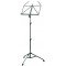 K&M 10700-000-55 black пюпитр складной, усиленный, повышенной устойчивости H:675/1470mm, полка 42mm, черный