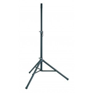 K&M 21450-000-55 стойка для акустических систем, диаметр трубы 35 мм, высота 1270 - 1930 мм, алюминий, черная, до 50 кг. K&M 21450-000-55 стойка для акустических систем, диаметр трубы 35 мм, высота 1270 - 1930 мм, алюминий, черная, до 50 кг.