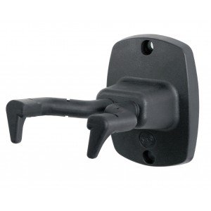 K&M 16240-000-55 держатель для гитар настенный с автофиксатором K&M 16240-000-55 держатель для гитар настенный с автофиксатором