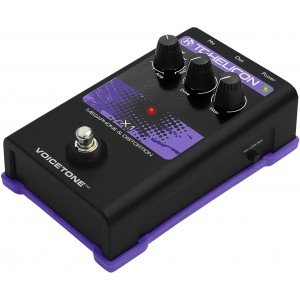 TC HELICON VoiceTone X1 напольная вокальная педаль эффекта искажения и фильтрации TC HELICON VoiceTone X1 напольная вокальная педаль эффекта искажения и фильтрации