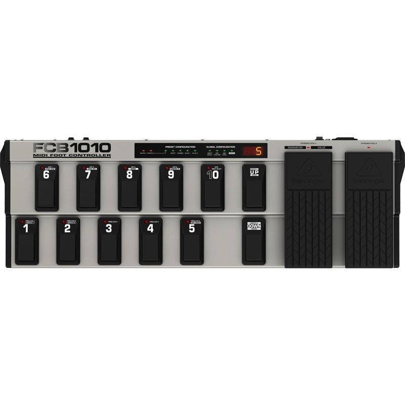 BEHRINGER FCB1010 напольный MIDI-контроллер с двумя педалями экспрессии