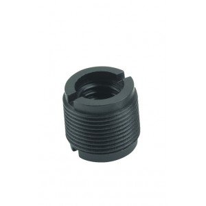 K&M 85040-000-55 адаптер с резьбой 1-1,5 см (3/8 на 5/8), чёрный, пластик K&M 85040-000-55 адаптер с резьбой 1-1,5 см (3/8 на 5/8), чёрный, пластик