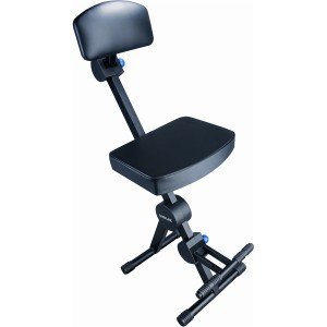 QUIK LOK DX749 стул с регулируемой высотой (от 56,5 до 85,5 см), подставкой для ног и спинкой, ширина 41,5 см QUIK LOK DX749 стул с регулируемой высотой (от 56,5 до 85,5 см), подставкой для ног и спинкой, ширина 41,5 см