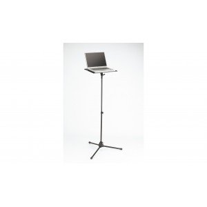 K&M 12155-000-55 стойка для ноутбука весом до 5 кг, платформа 40x29 см , на треноге, в. от 78 до 129 см, сталь, чёрный K&M 12155-000-55 стойка для ноутбука весом до 5 кг, платформа 40x29 см , на треноге, в. от 78 до 129 см, сталь, чёрный