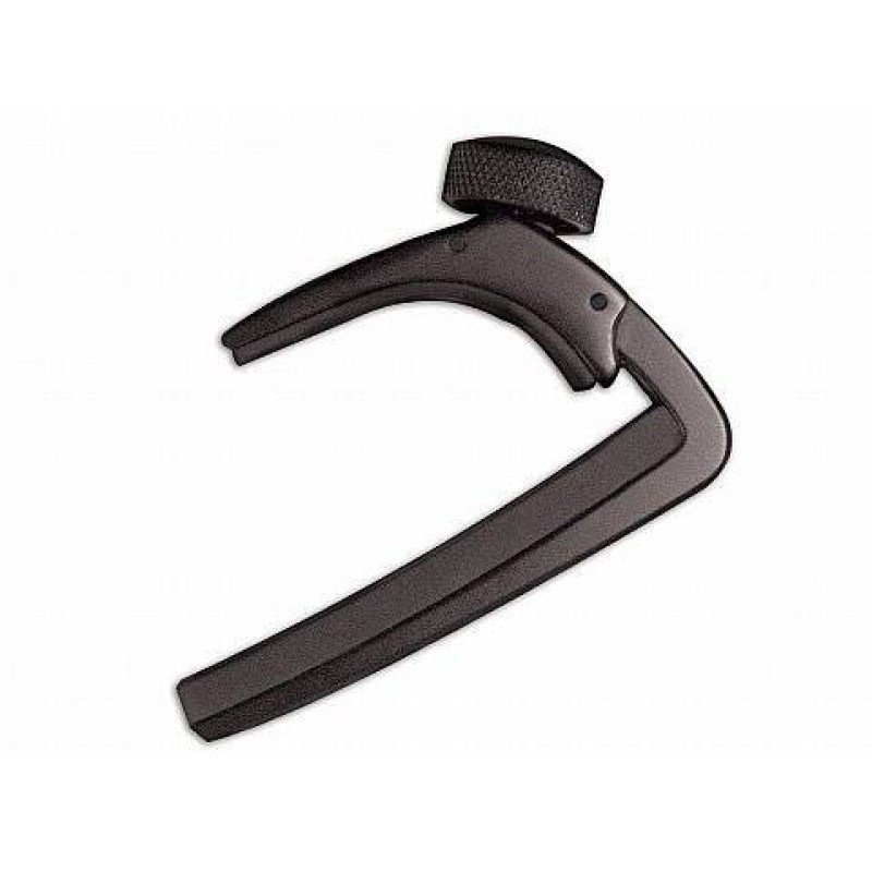 PLANET WAVES PW-CP-02 NS CAPO BLACK каподастр с винтовым зажимом, алюминий, цвет чёрный