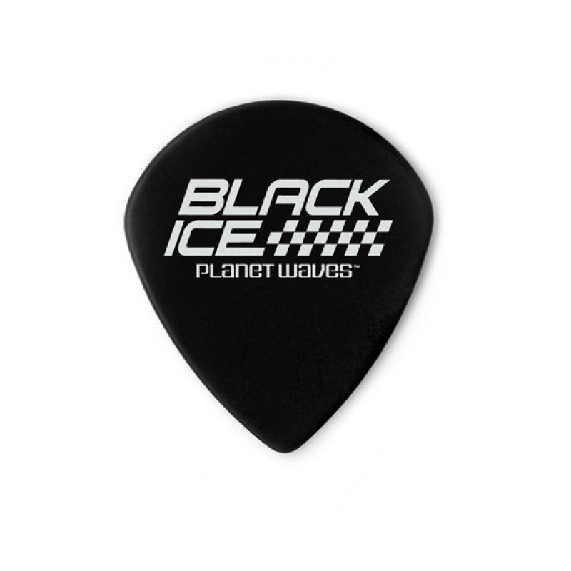 PLANET WAVES 3DBK4-100 BLACK ICE PICKS MEDIUM медиатор, средний (100шт. в упаковке)