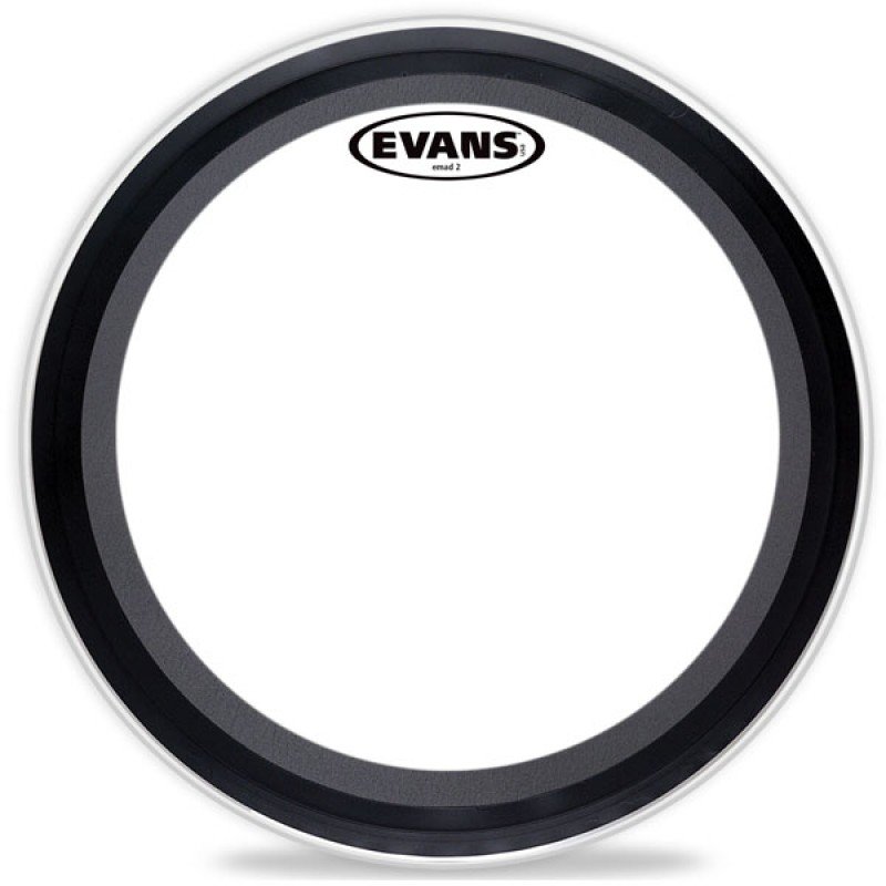 EVANS BD22EMAD2 22` EMAD2 CLEAR BASS