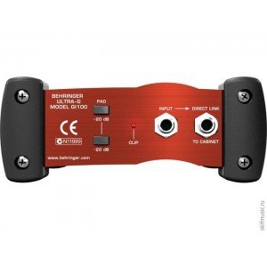 BEHRINGER GI100 гитарный активный директ бокс с переключаемой схемой имитации звучания кабинета 4 х 12' BEHRINGER GI100 гитарный активный директ бокс с переключаемой схемой имитации звучания кабинета 4 х 12'