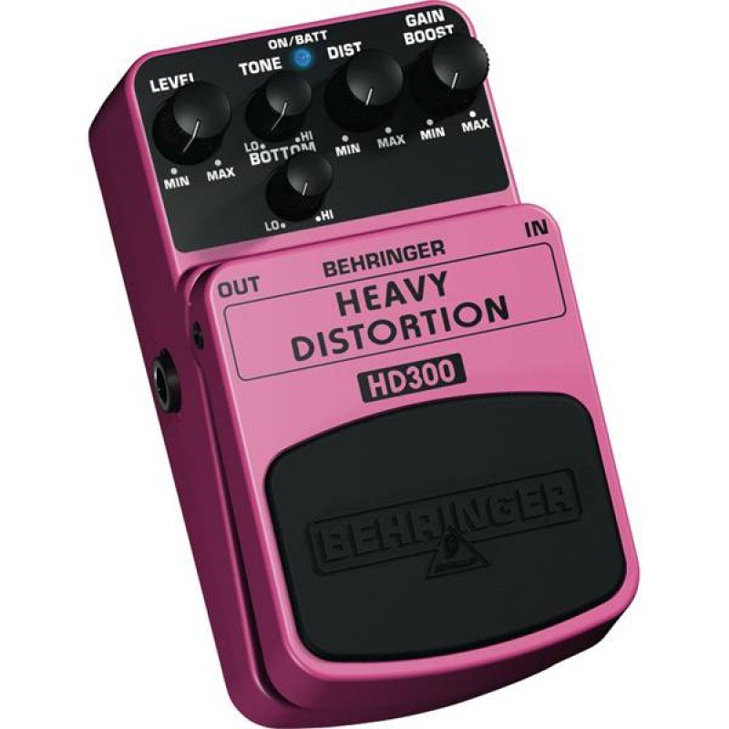 BEHRINGER HD300 педаль эффектов 'хэви метал'-дисторшн