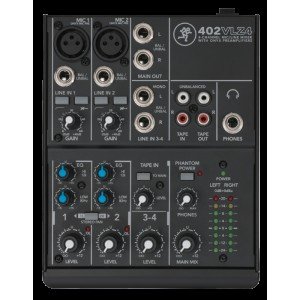 MACKIE 402 VLZ 4 4-канальный компактный микшер MACKIE 402 VLZ 4 4-канальный компактный микшер
