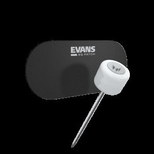 EVANS EQPB2 наклейка черная овальная на рабочий пластик бас-барабана (2 шт.) EVANS EQPB2 наклейка черная овальная на рабочий пластик бас-барабана (2 шт.)