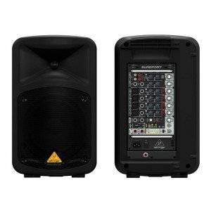 BEHRINGER EPS500MP3 система звукоусиления 500 Вт, активные акустические системы + микшер, ревербератор, MP3, порты радиосистем. BEHRINGER EPS500MP3 система звукоусиления 500 Вт, активные акустические системы + микшер, ревербератор, MP3, порты радиосистем.