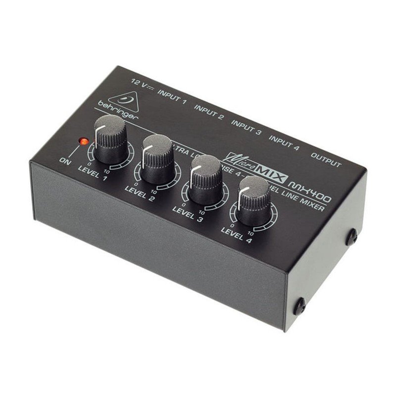 BEHRINGER MX400 компактный 4-канальный микшер линейных сигналов