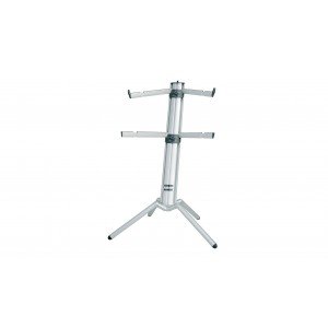 K&M 18860-000-30 Spider Pro стойка для клавишных инструментов на 2 уровня, макс. нагрузка 105 кг, h 1310 мм, серебро K&M 18860-000-30 Spider Pro стойка для клавишных инструментов на 2 уровня, макс. нагрузка 105 кг, h 1310 мм, серебро