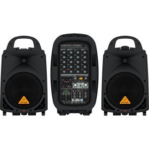 BEHRINGER PPA500BT 6-канальная система звукоусиления 500 Вт, микшер, усилитель, процессор, акустика, микрофон, кабели BEHRINGER PPA500BT 6-канальная система звукоусиления 500 Вт, микшер, усилитель, процессор, акустика, микрофон, кабели