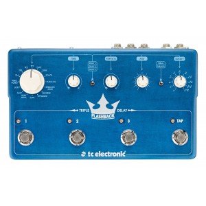 TC ELECTRONIC FLASHBACK TRIPLE DELAY напольная гитарная педаль эффекта задержки (3 в 1) TC ELECTRONIC FLASHBACK TRIPLE DELAY напольная гитарная педаль эффекта задержки (3 в 1)