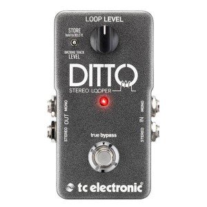 TC ELECTRONIC DITTO STEREO LOOPER педаль стерео лупер для гитары, запись до 5 минут TC ELECTRONIC DITTO STEREO LOOPER педаль стерео лупер для гитары, запись до 5 минут
