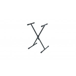 K&M 18933-070-55 стойка для клавишных инструментов, сталь, высота от 327 до 789 мм., нагрузка до 50 кг., цвет черный