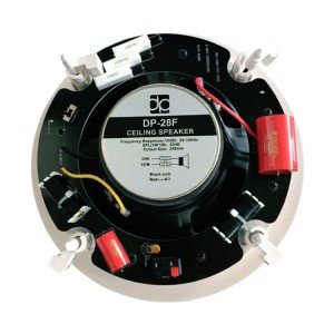 Direct Power Technology DP-28F 8'+1.5' коаксиальная потолочная АС, RMS30W/Max30W, 8ohm, кроссовер, высота 248mm, цвет белый Direct Power Technology DP-28F 8'+1.5' коаксиальная потолочная АС, RMS30W/Max30W, 8ohm, кроссовер, высота 248mm, цвет белый