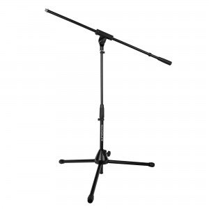 ROCKDALE 3607 низкая микрофонная стойка-журавль, высота 52-76 см, журавль 80 см, металл, черная ROCKDALE 3607 низкая микрофонная стойка-журавль, высота 52-76 см, журавль 80 см, металл, черная